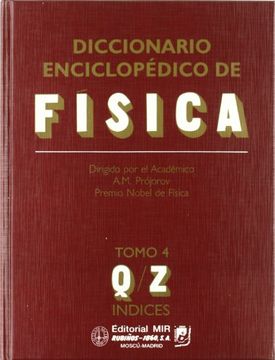 portada diccionario enciclopédico de física.. tomo iv (in Spanish)