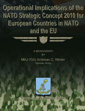 portada Operational Implications of the NATO Strategic Concept 2010 for European Countries in NATO and the EU (en Inglés)