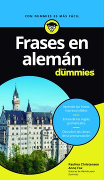 portada Frases en Alemán Para Dummies
