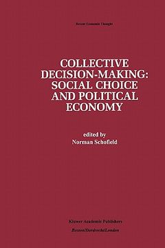 portada collective decision-making:: social choice and political economy (en Inglés)