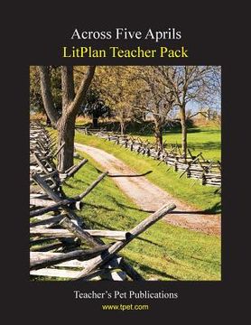 portada Litplan Teacher Pack: Across Five Aprils