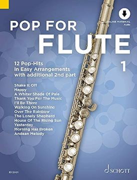 portada Pop for Flute Band 1: 12 Pop-Hits in Easy Arrangements (en Inglés)