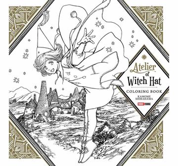 portada Atelier of Witch Hat Colorian Book N.1 (in Spanish)