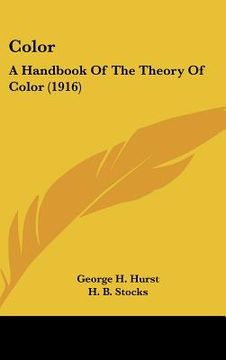 portada color: a handbook of the theory of color (1916) (en Inglés)