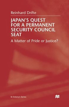 portada Japan's Quest for a Permanent Security Council Seat: A Matter of Pride or Justice? (en Inglés)