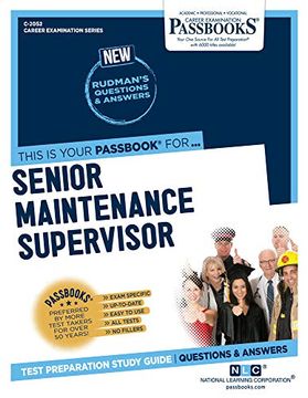 portada Senior Maintenance Supervisor (Career Examination) (en Inglés)