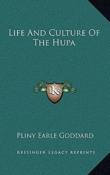 portada life and culture of the hupa (en Inglés)