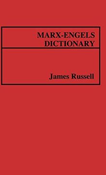 portada Marx-Engels Dictionary. (en Inglés)