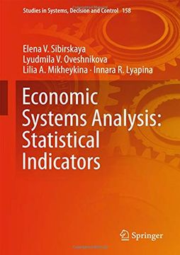 portada Economic Systems Analysis: Statistical Indicators (Studies in Systems, Decision and Control) (en Inglés)