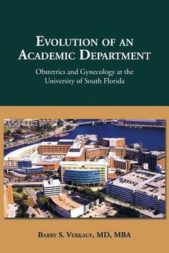 portada Evolution of an Academic Department (en Inglés)