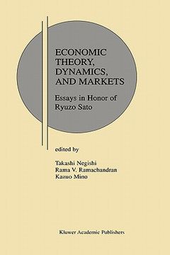 portada economic theory, dynamics and markets (en Inglés)