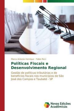 portada Políticas Fiscais e Desenvolvimento Regional