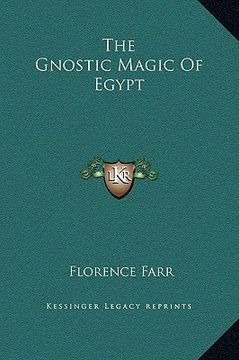 portada the gnostic magic of egypt (in English)