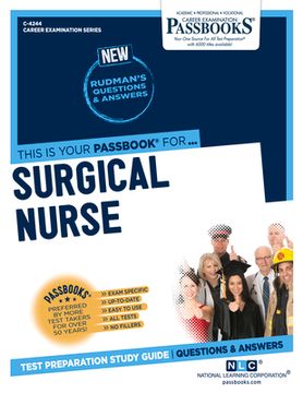 portada Surgical Nurse (C-4244): Passbooks Study Guide Volume 4244 (en Inglés)