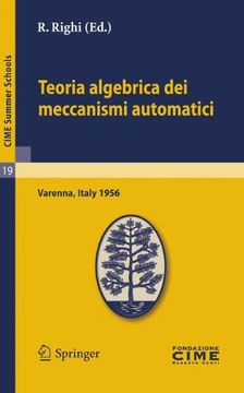 portada teoria algebrica dei meccanismi automatici (in Italian)