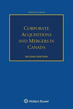 portada Corporate Acquisitions and Mergers in Canada (Paperback) (en Inglés)