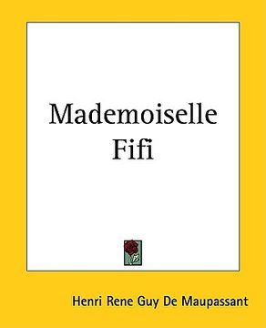 portada mademoiselle fifi (in English)