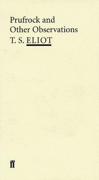 portada Prufrock and Other Observations (Poet to Poet: An Essential Choice of Classic Verse)