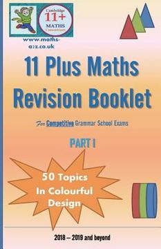 portada 11+ Plus Maths Revision (Card) Booklet: For Competitive Grammar School Exams