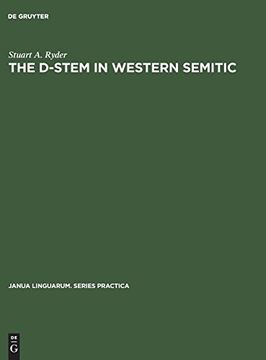 portada The D-Stem in Western Semitic (Janua Linguarum. Series Practica) (en Inglés)