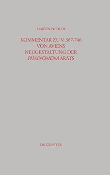 portada Kommentar zu v. 367-746 von Aviens Neugestaltung der Phainomena Arats (in German)