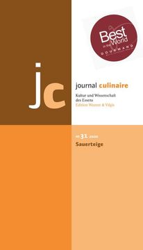 portada Journal Culinaire. Kultur und Wissenschaft des Essens: No. 31: Sauerteige (in German)