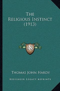 portada the religious instinct (1913) (en Inglés)