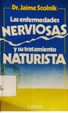 portada Enfermedades Nerviosas Y Tratamiento Naturalista 2ª Ed.