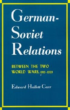 portada german-soviet relations between the two world wars, 1919-1939 (en Inglés)