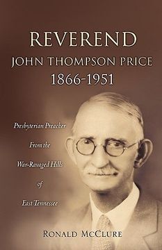 portada reverend john thompson price 1866-1951 (en Inglés)