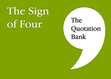 portada The Quotation Bank: The Sign of Four (en Inglés)