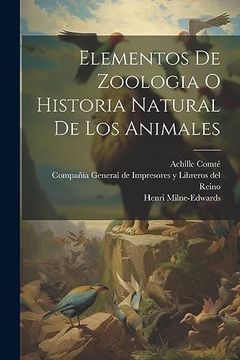 portada Elementos de Zoologia o Historia Natural de los Animales