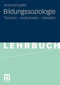 portada Bildungssoziologie: Theorien - Institutionen - Debatten (in German)