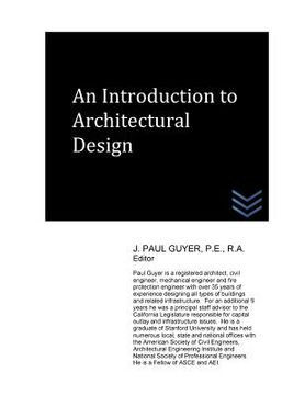 portada An Introduction to Architectural Design (en Inglés)