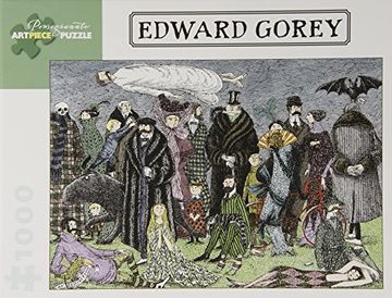 portada Edward Gorey 1000-Piece Jigsaw Puzzle (Pomegranate Artpiece Puzzle) (en Inglés)