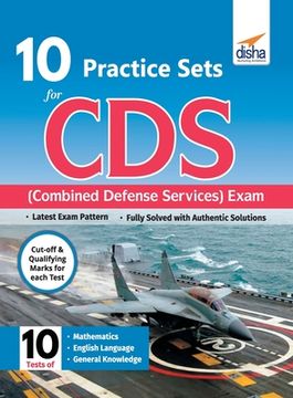 portada 10 Practice Sets Workbook for CDS (Combined Defence Services) Exam (en Inglés)