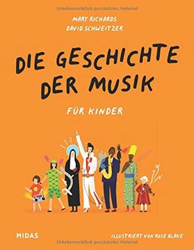 portada Die Geschichte der Musik - für Kinder (Midas Kinderbuch) (in German)
