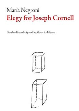 portada Elegy for Joseph Cornell (Argentinian Literature) (in English)