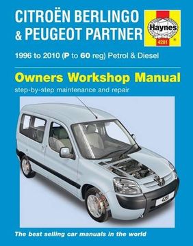 portada Citroen Berlingo and Peugeot Partner Service and Repair Manual (Haynes Service and Repair Manuals) 