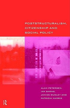 portada poststructuralism, citizenship and social policy (en Inglés)