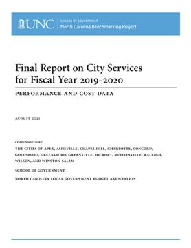 portada Final Report on City Services for Fiscal Year 2019-2020: Performance and Cost Data