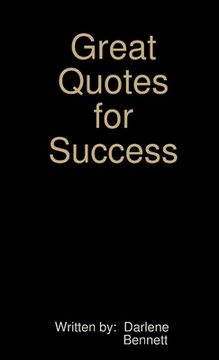 portada Great Quotes for Success (en Inglés)