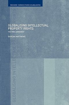 portada globalising intellectual property rights: the trips agreement (en Inglés)