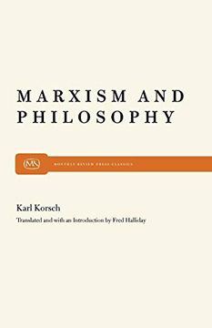 portada Marxism and Philosophy (en Inglés)