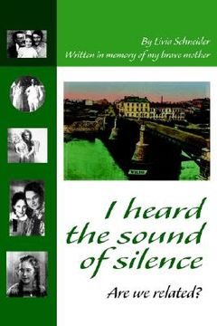 portada i heard the sound of silence: are we related? (en Inglés)