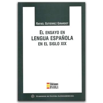 portada El Ensayo en Lengua Española en el Siglo xix