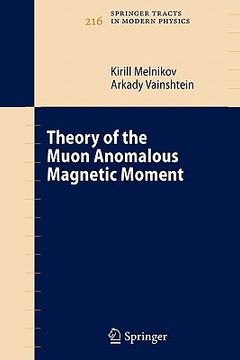 portada theory of the muon anomalous magnetic moment (en Inglés)