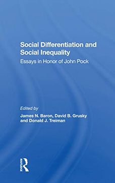 portada Social Differentiation and Social Inequality: Essays in Honor of John Pock 