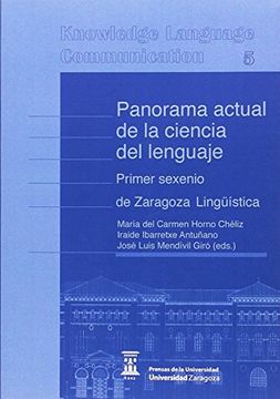 portada Panorama actual de la ciencia del lenguaje (Conocimiento, Lenguaje, Comunicación)