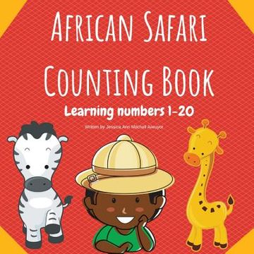 portada African Safari Counting Book: Learning Numbers 1-20 (en Inglés)